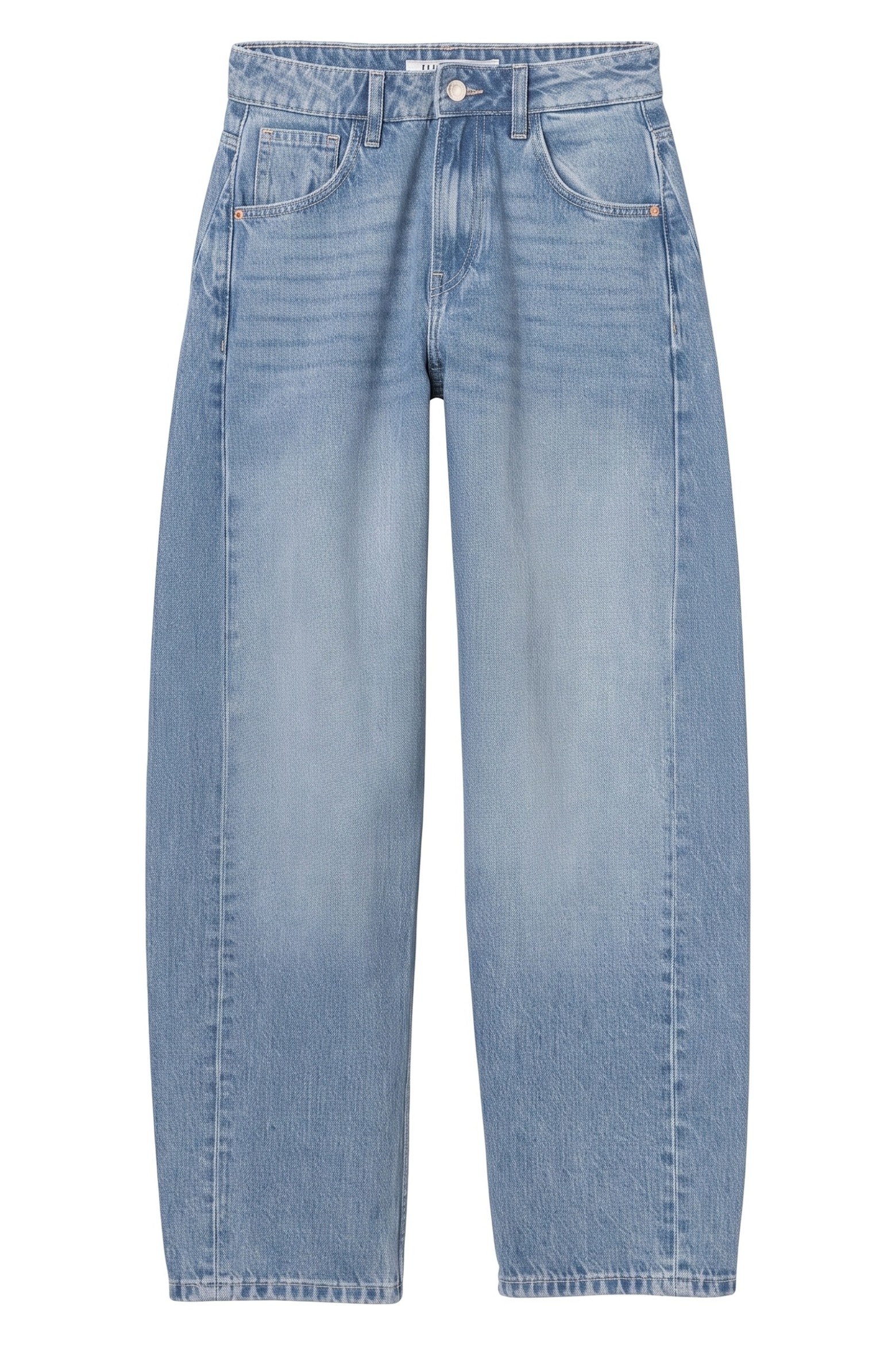 Jeans corte largo azul claro
