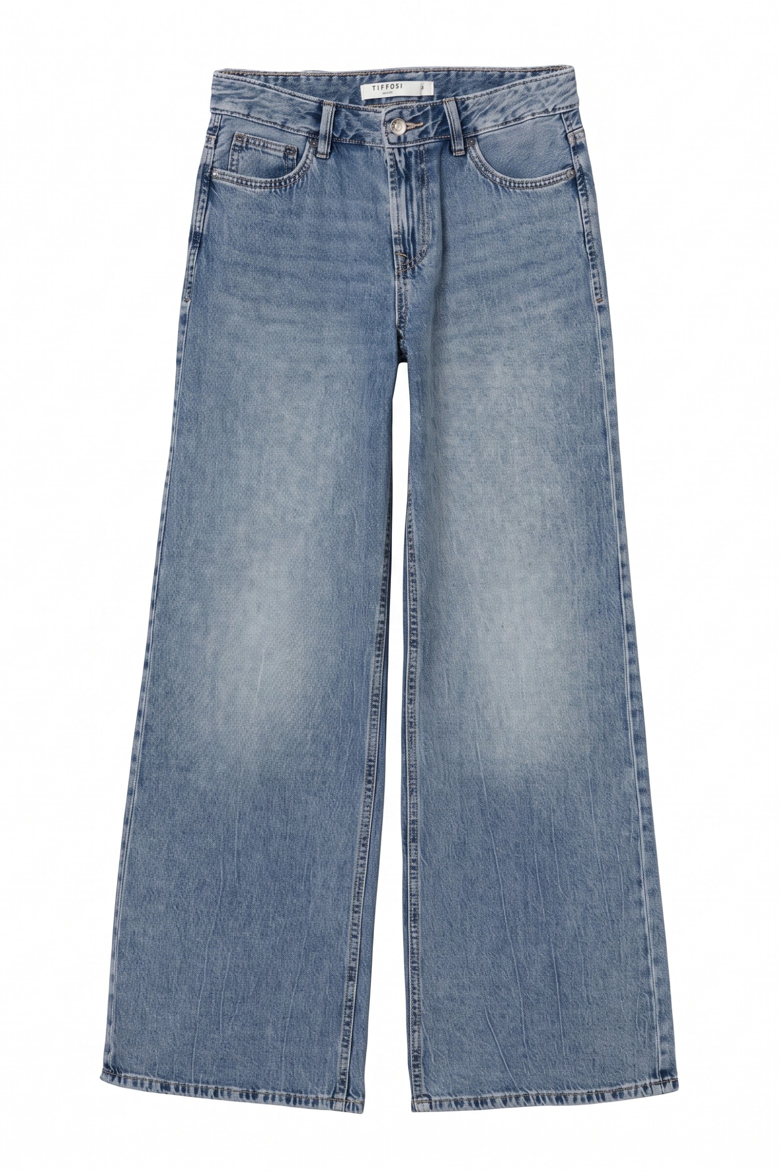 Jeans largos azul claro