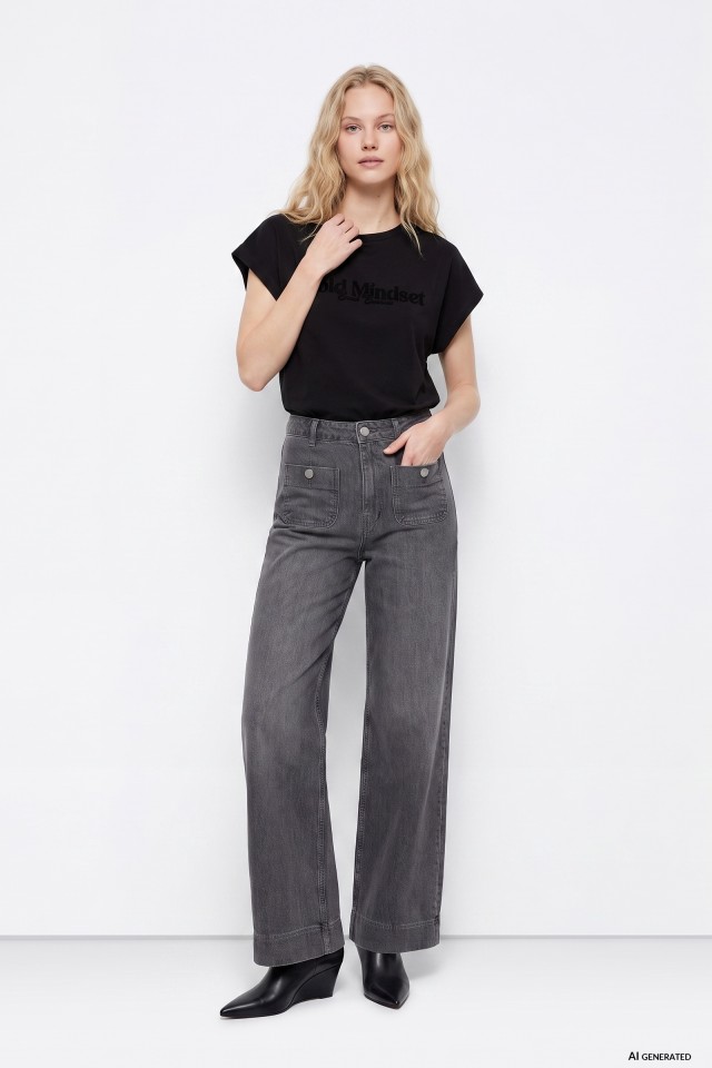 Sarah Wide Leg Jeans