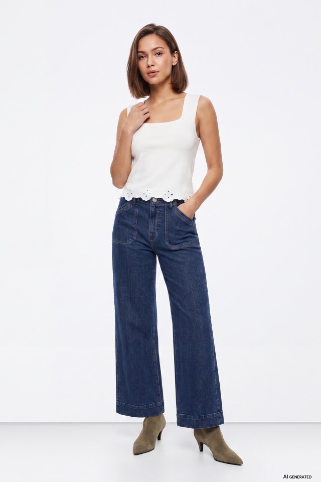 Louise Wide Leg Jeans