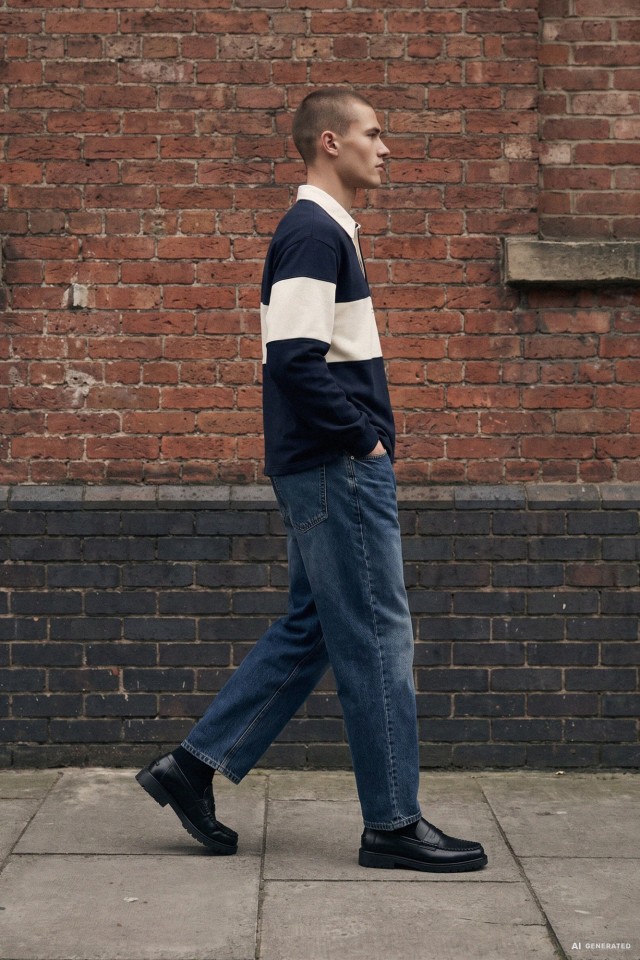 Logan Relaxed Blue Jeans Logan Relaxed Blue Jeans