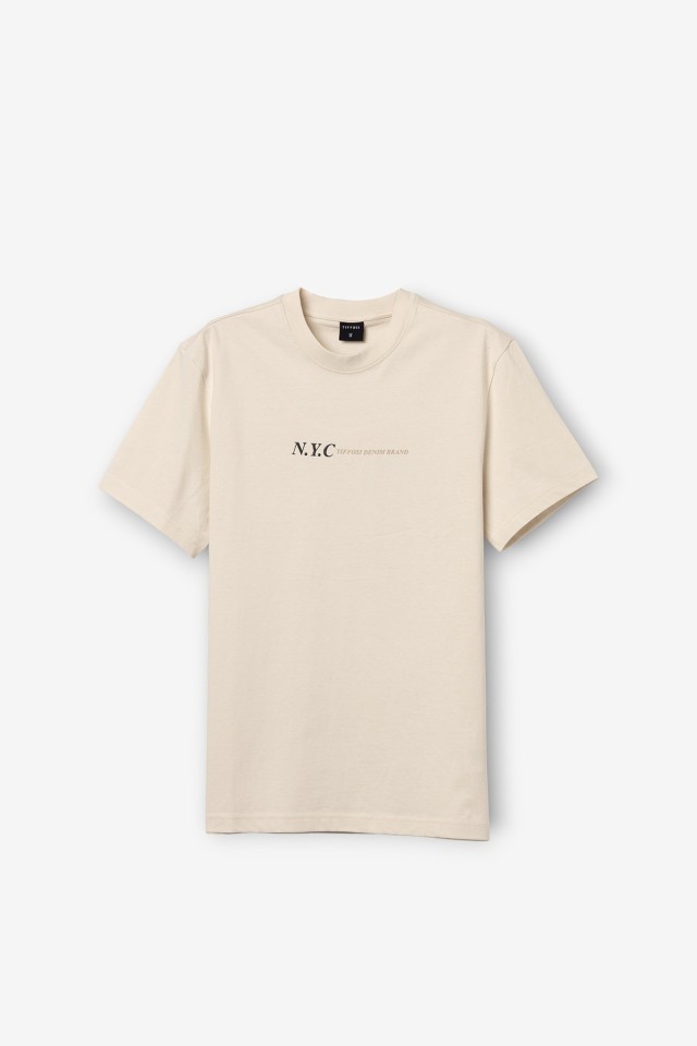 Beige NYC Print T-shirt Beige NYC Print T-shirt