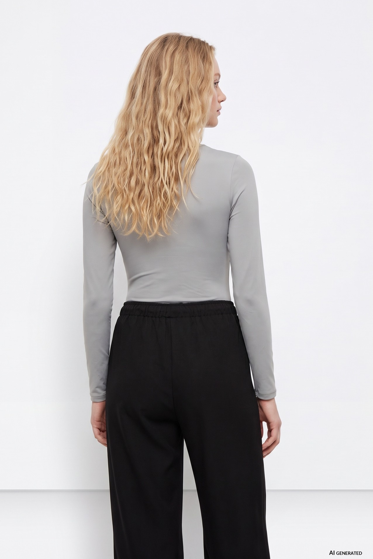 Grey Long Sleeve T-shirt