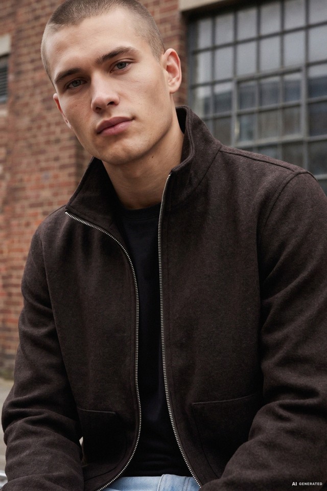 Dark Brown Casual Jacket