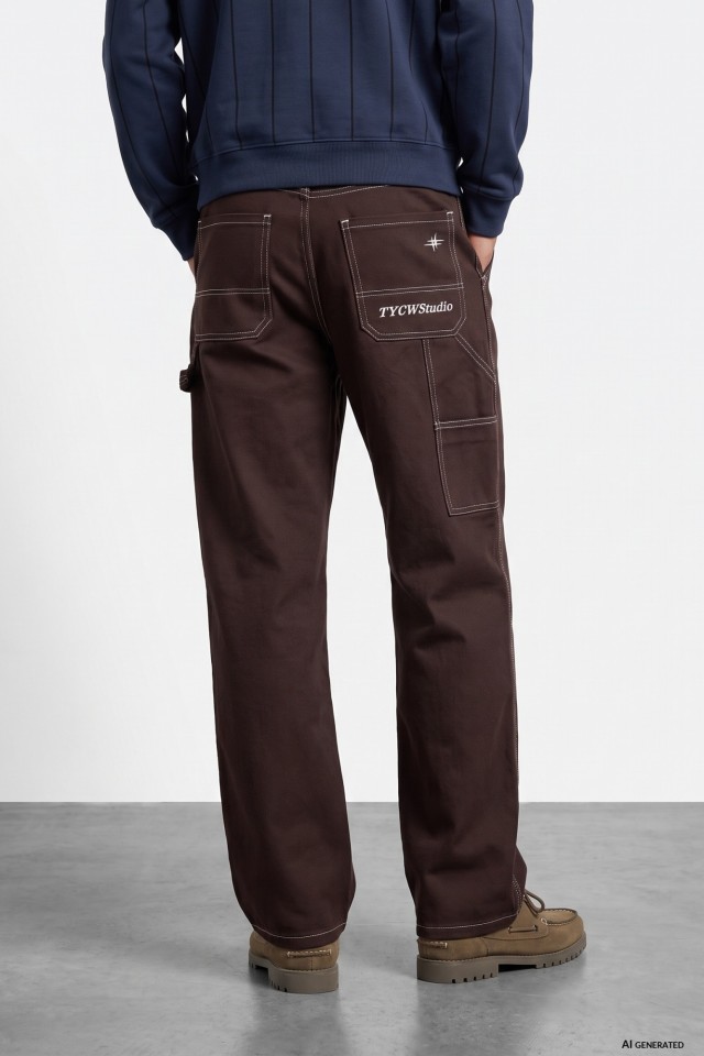 Chocolate Super Baggy Trousers Chocolate Super Baggy Trousers
