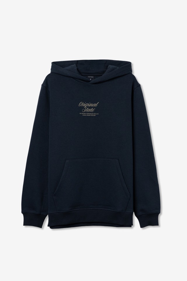 Dark Blue Classic Hoodie