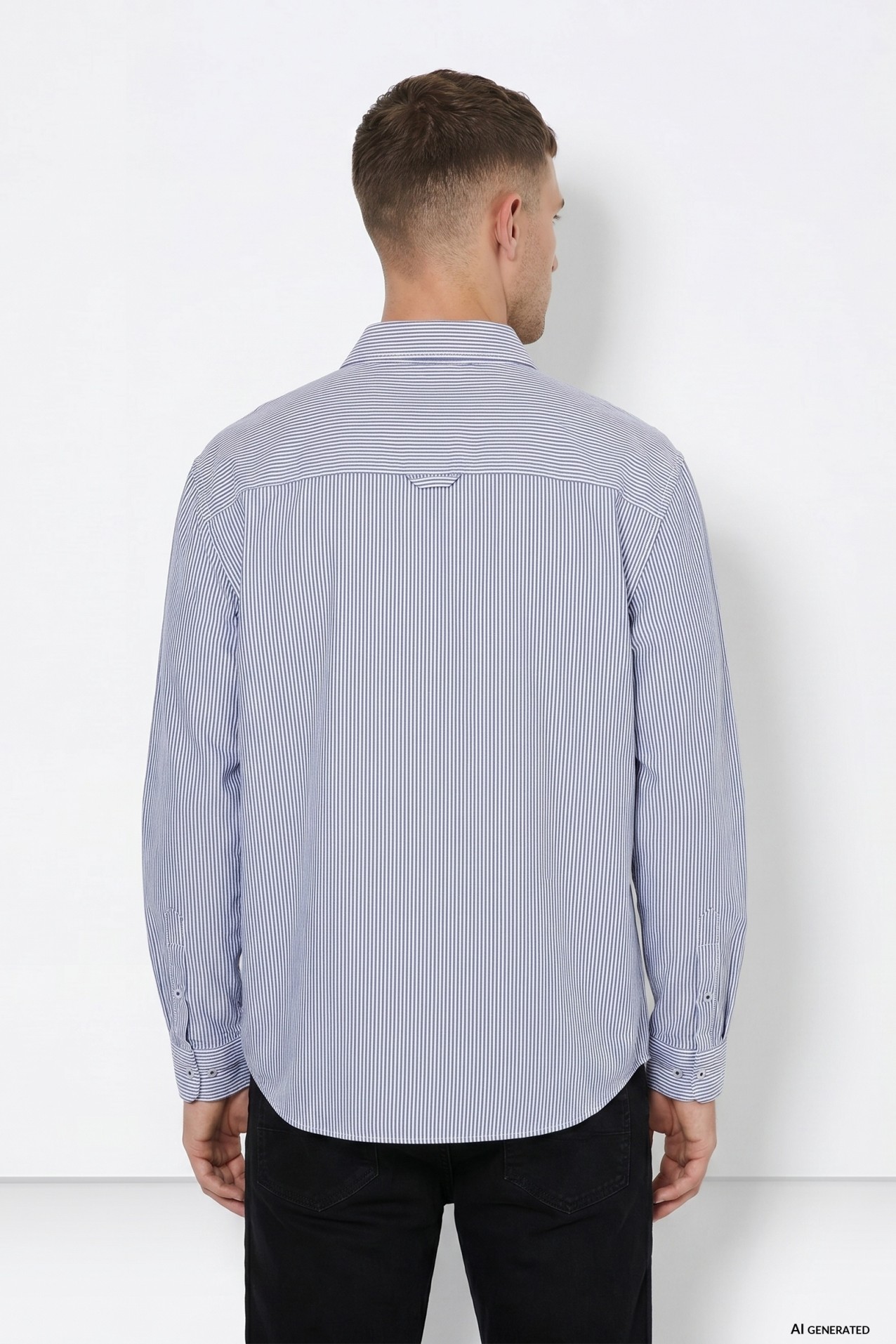 Blue Long Sleeve Shirt