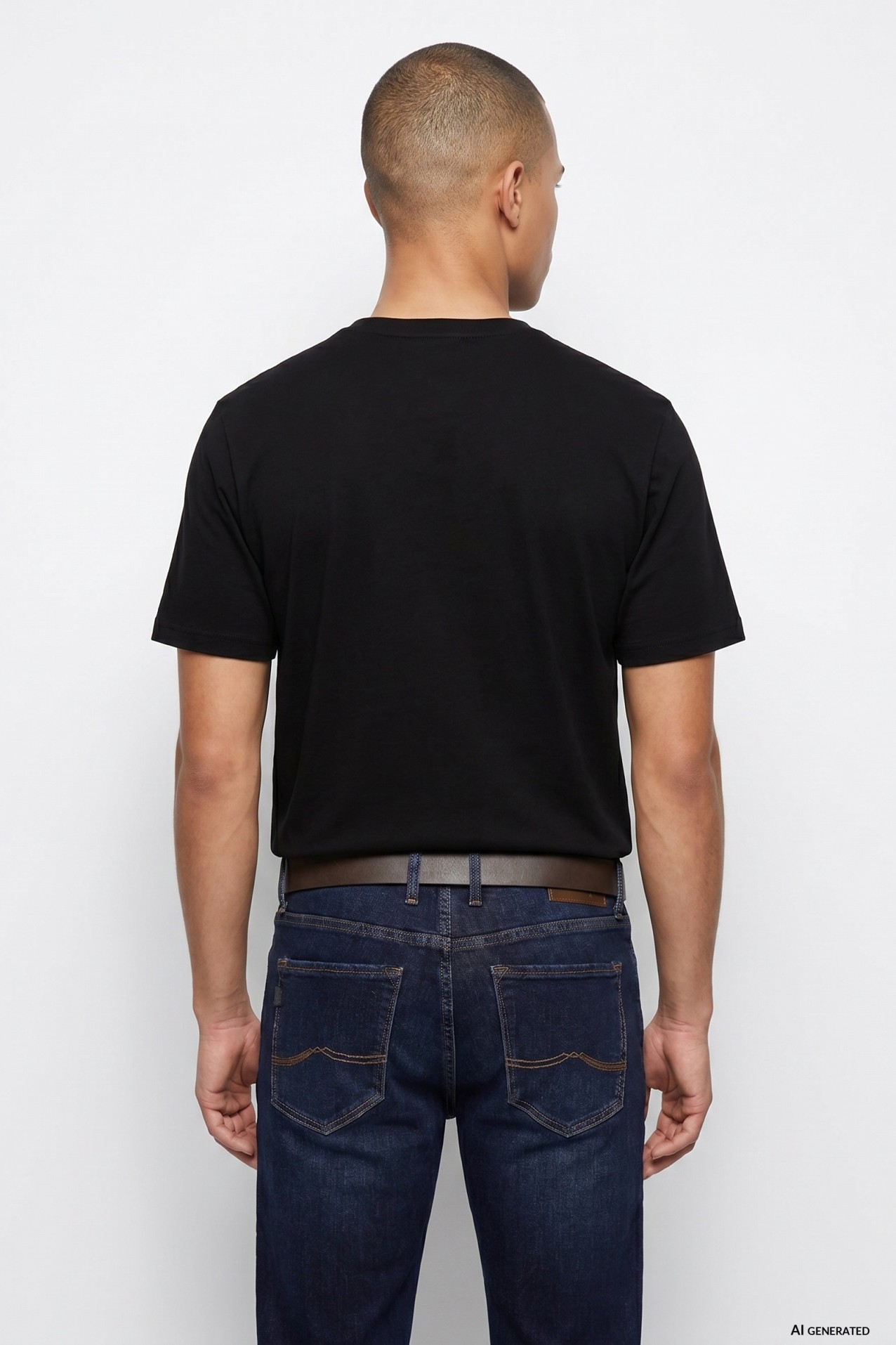 T-shirt de Algod�o com Relevo