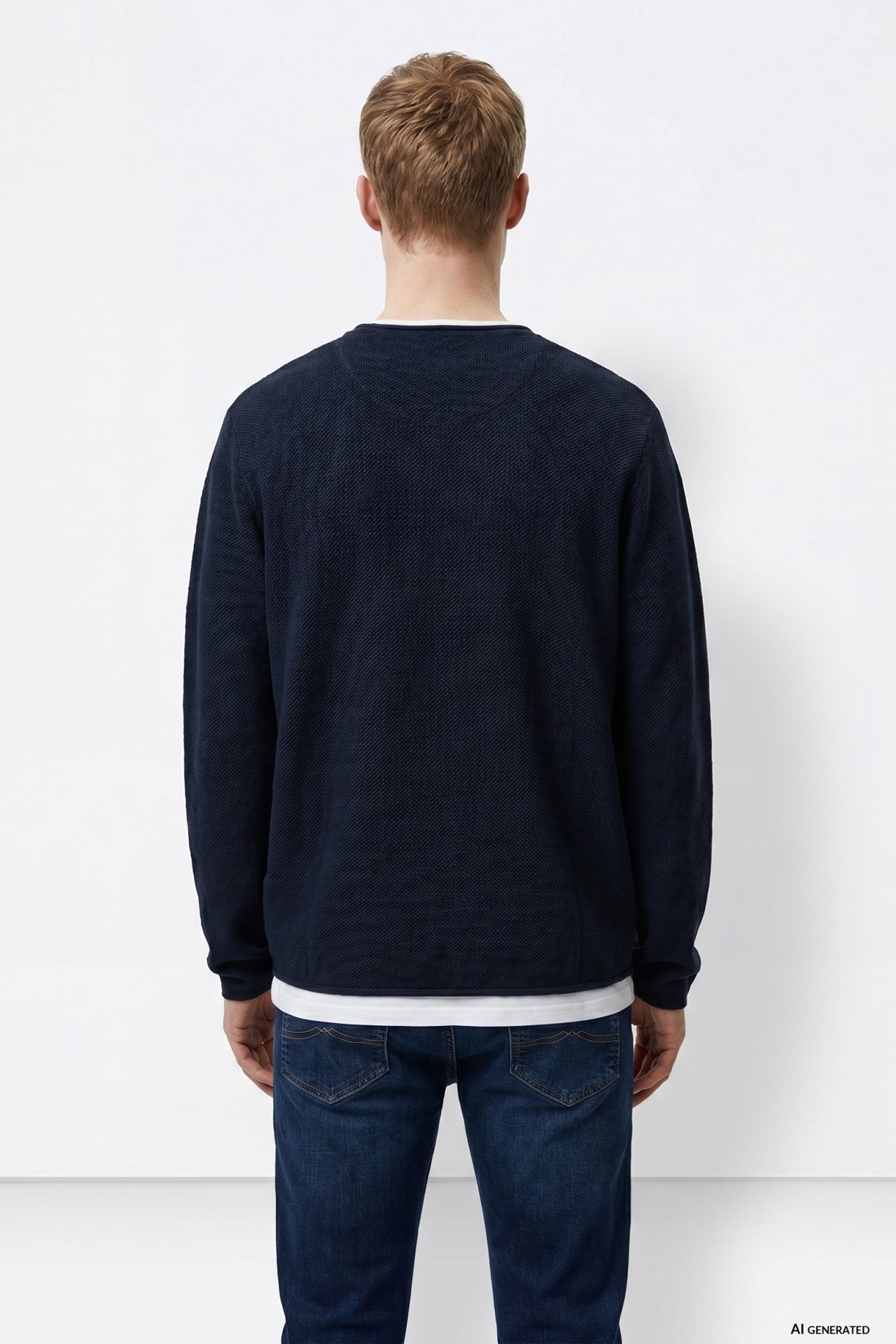 Cotton Blend Sweater