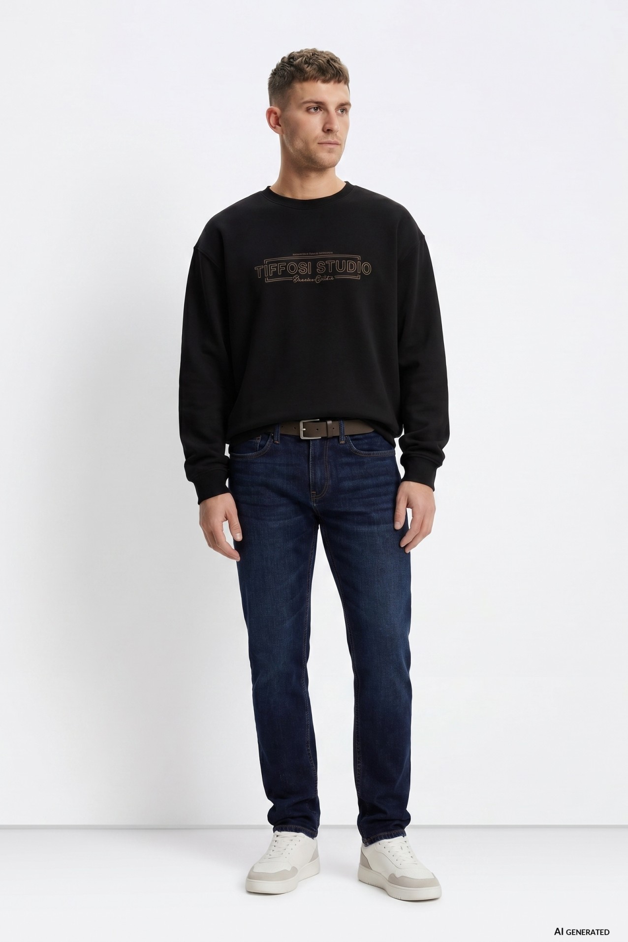 Black Classic Sweatshirt