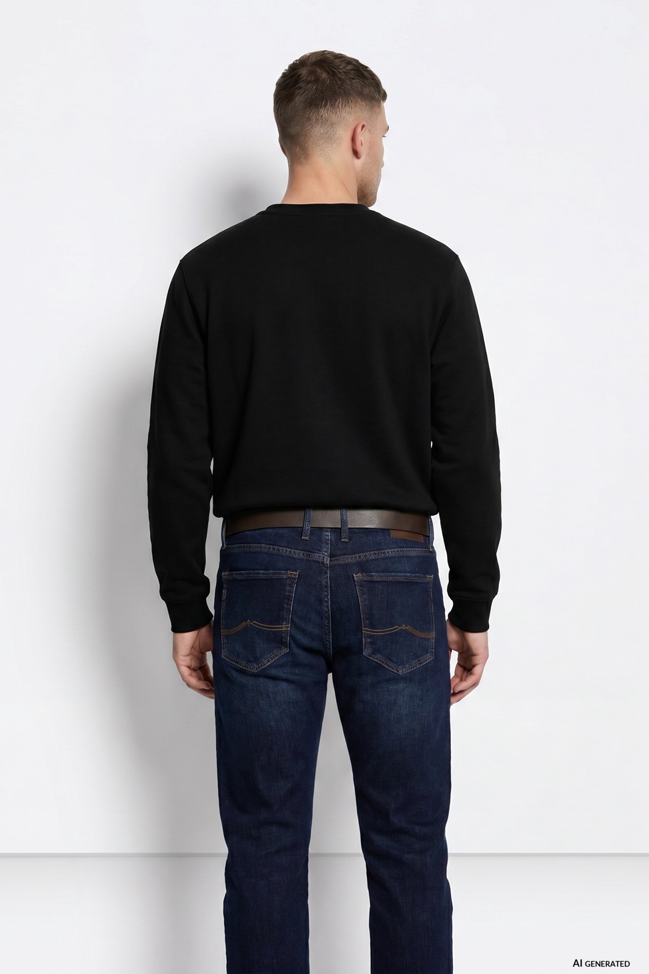 Black Classic Sweatshirt