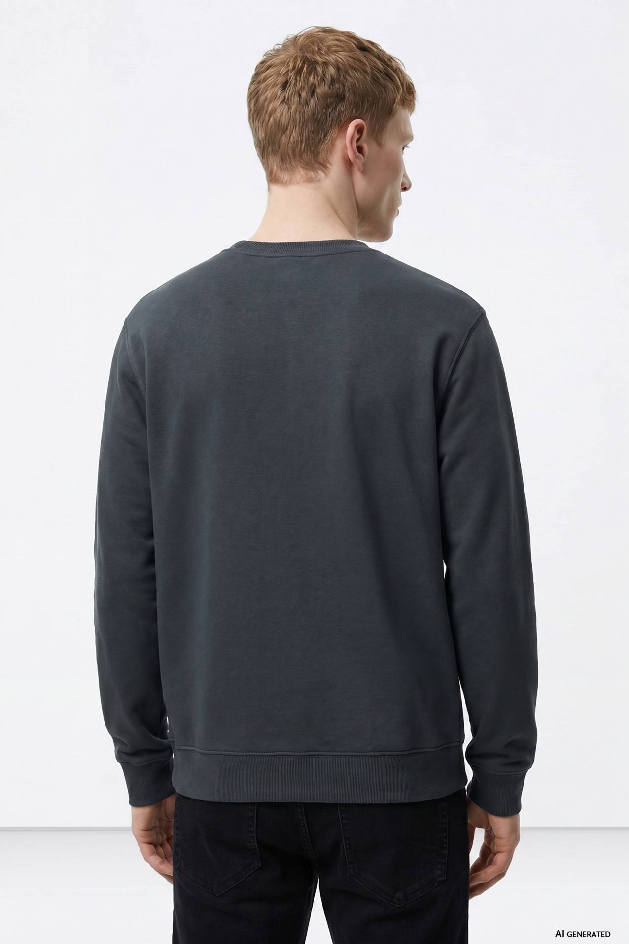 Blue Crewneck Sweatshirt