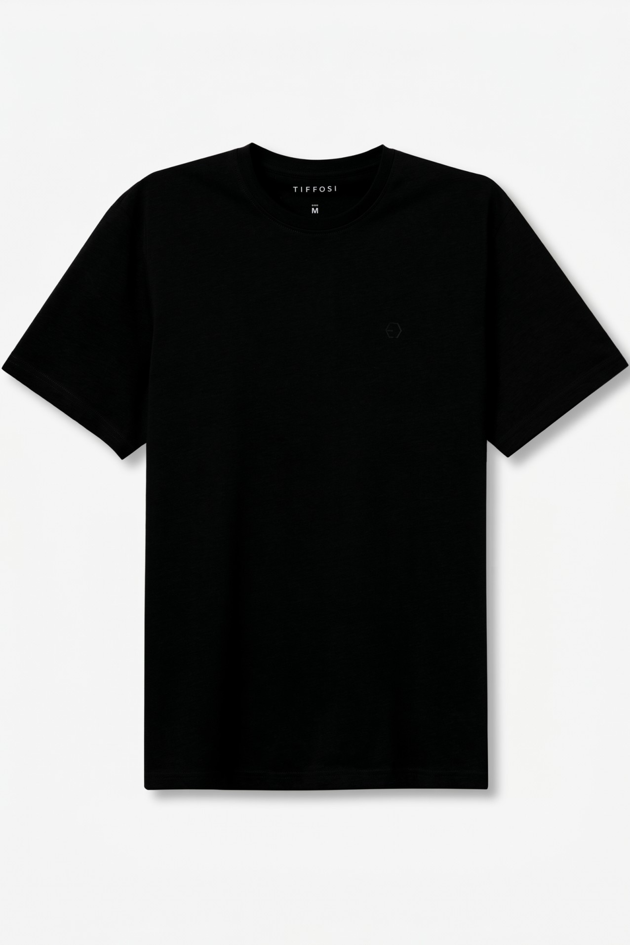 T-shirt de Algod�o com Relevo