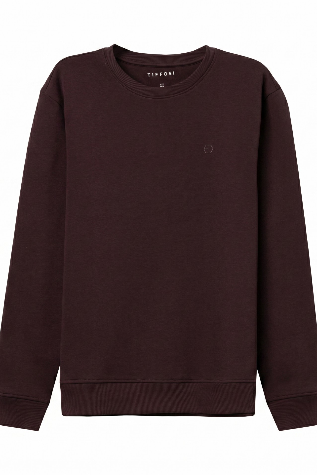 Brown Crew Neck Sweatshirt