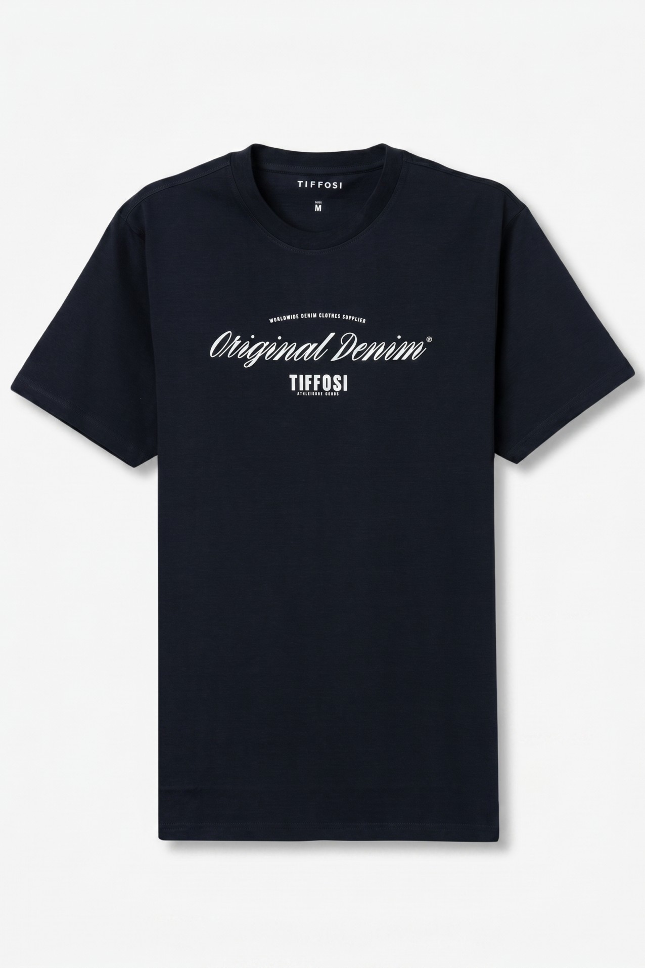 Camiseta azul casual