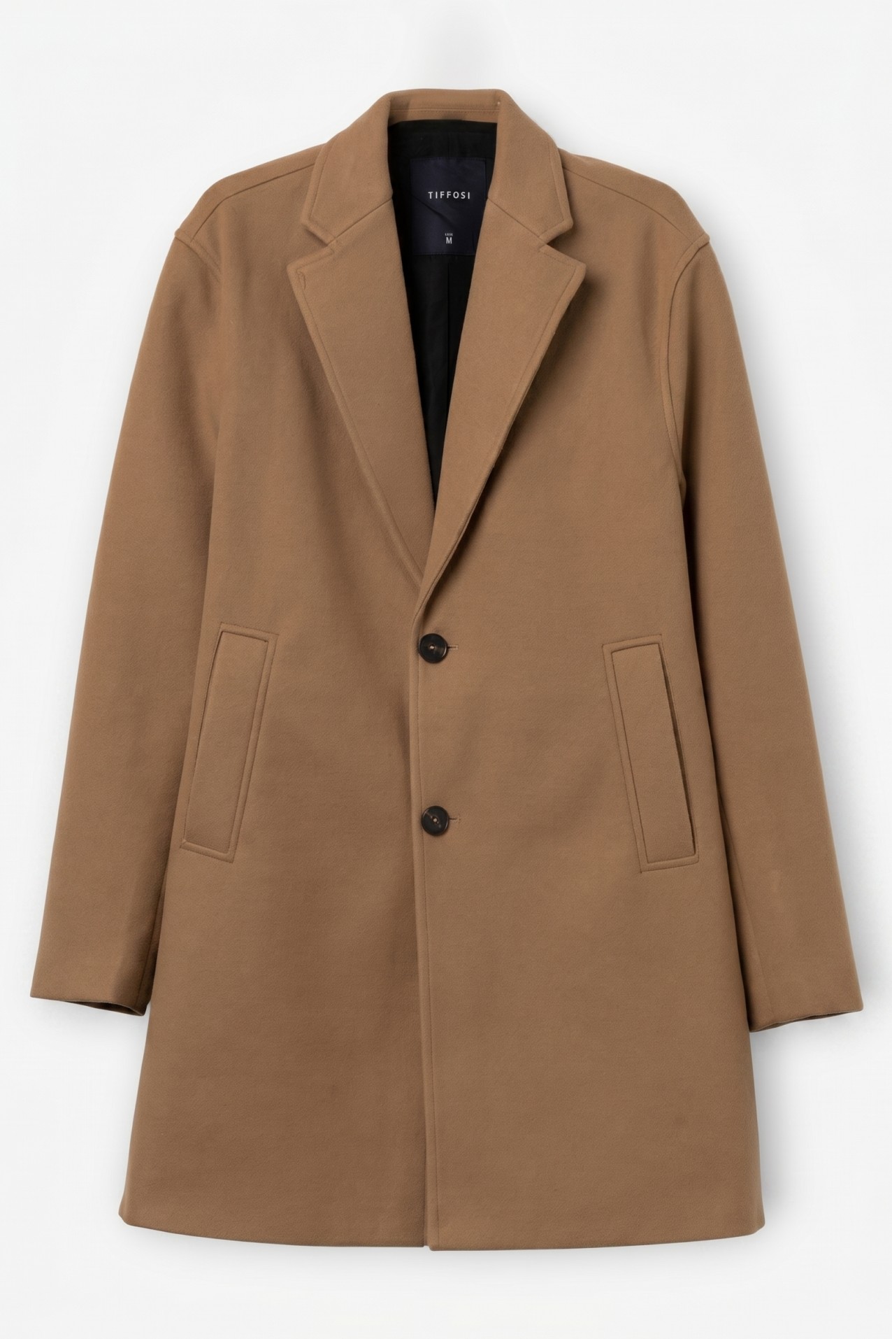 Beige Longline Coat