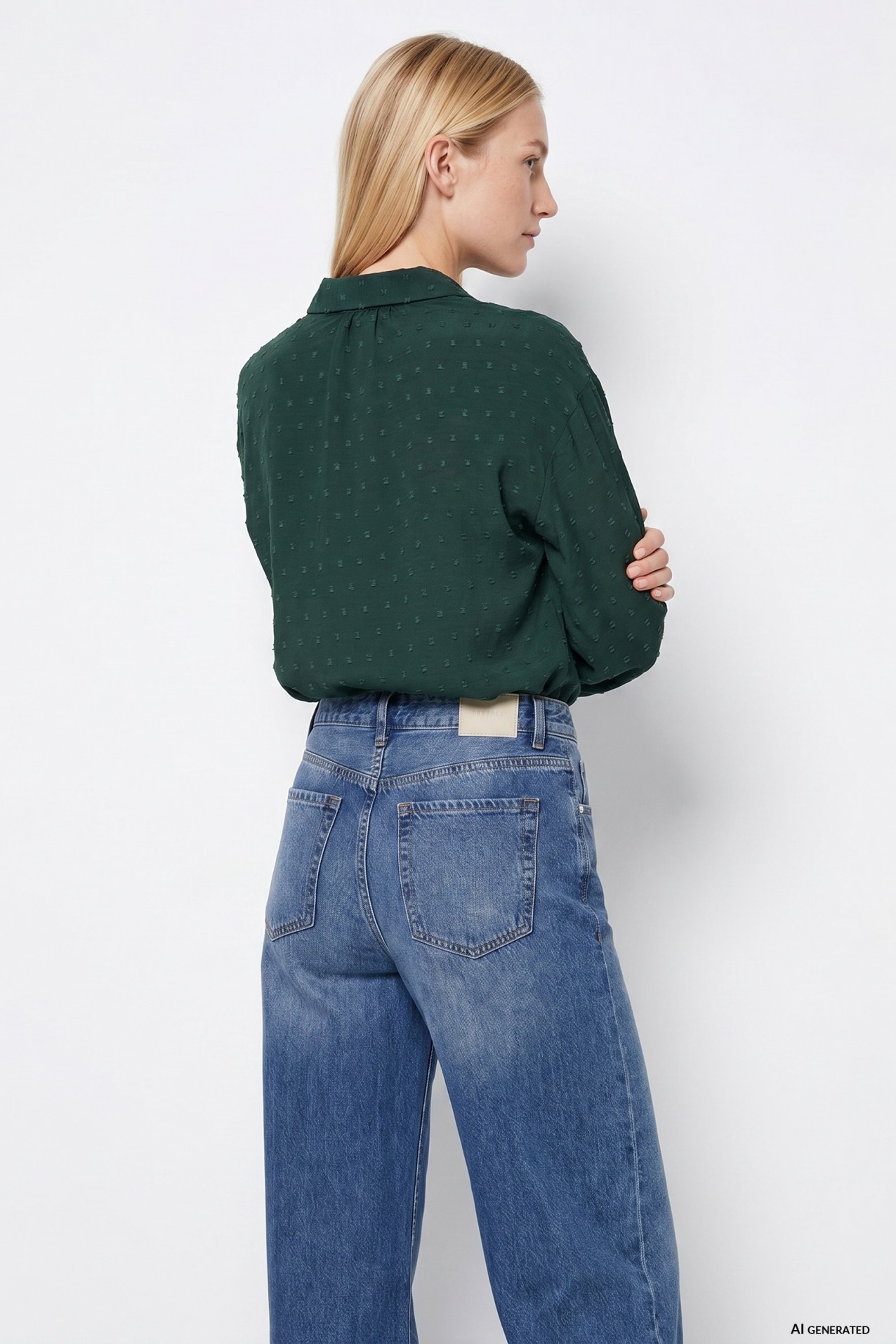 Long Sleeve Green Shirt