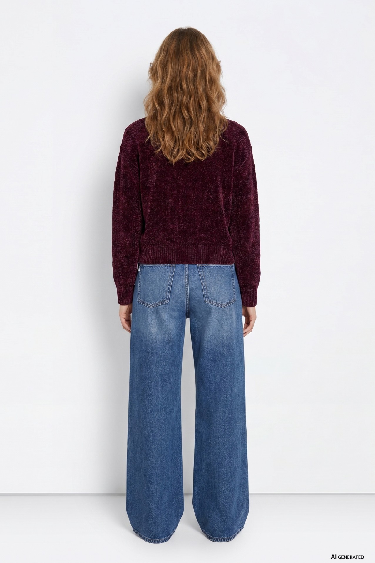 Chunky Red Cardigan
