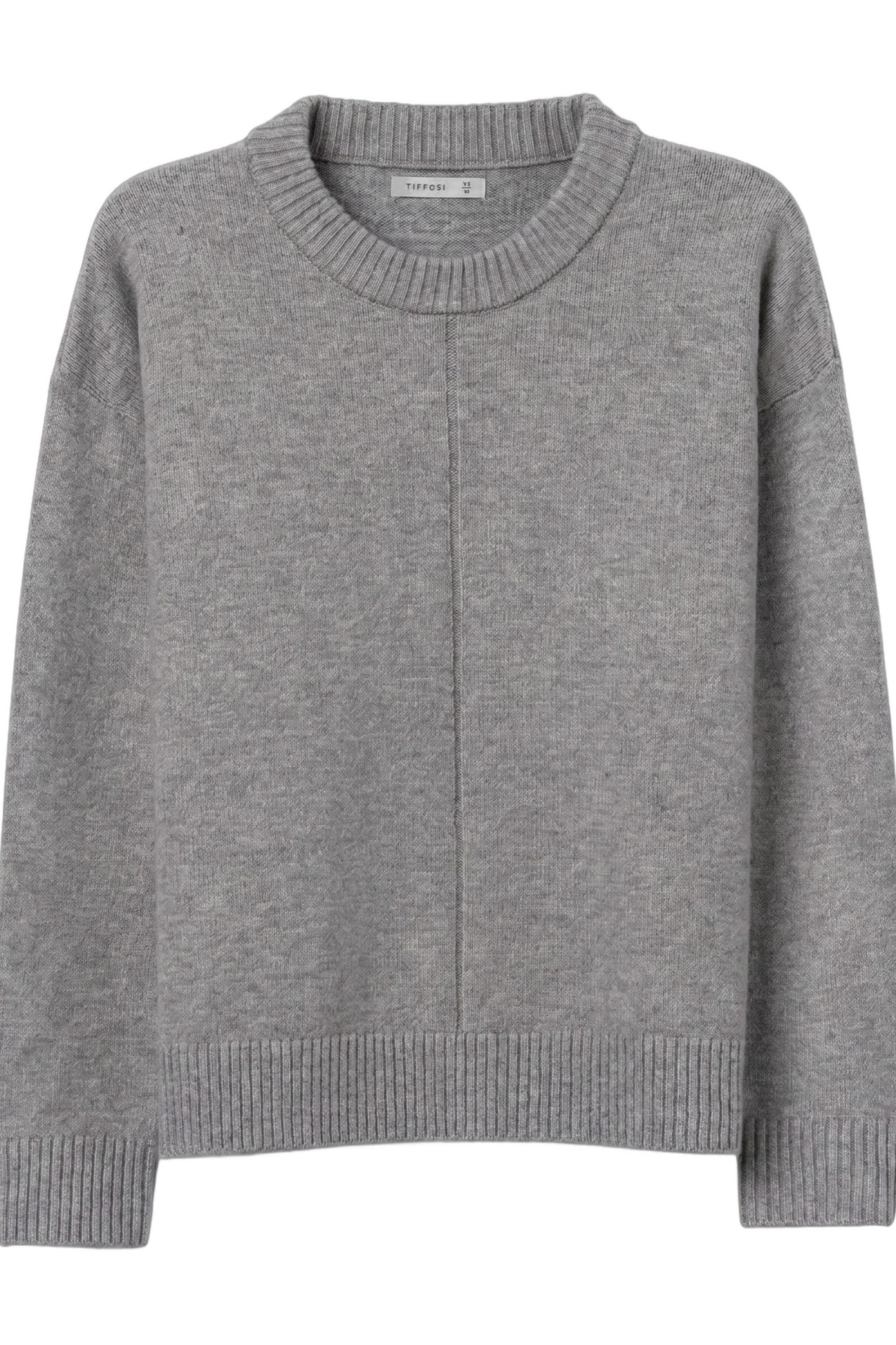 Grey Melange Sweater