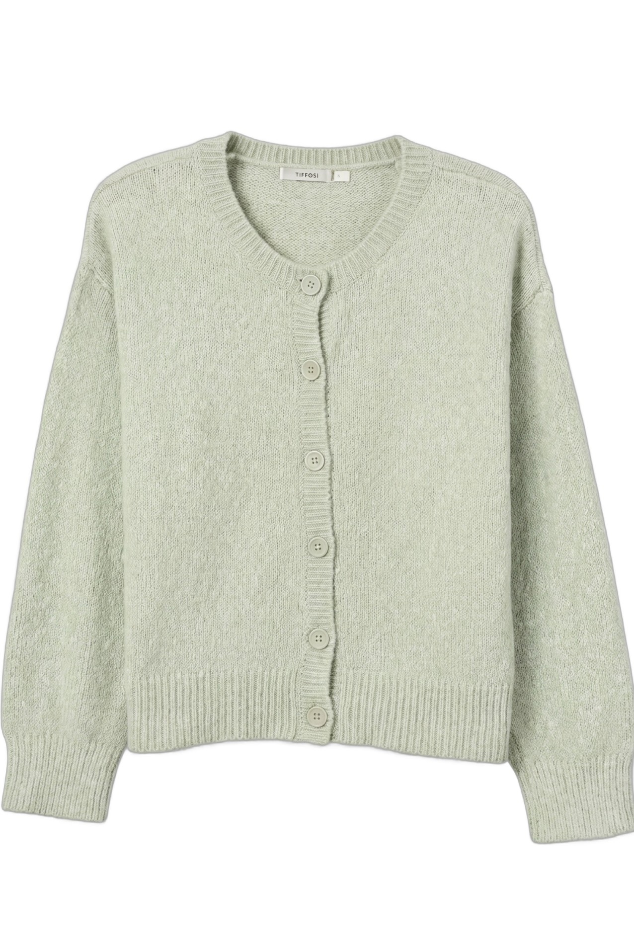 Light Green Chunky Cardigan