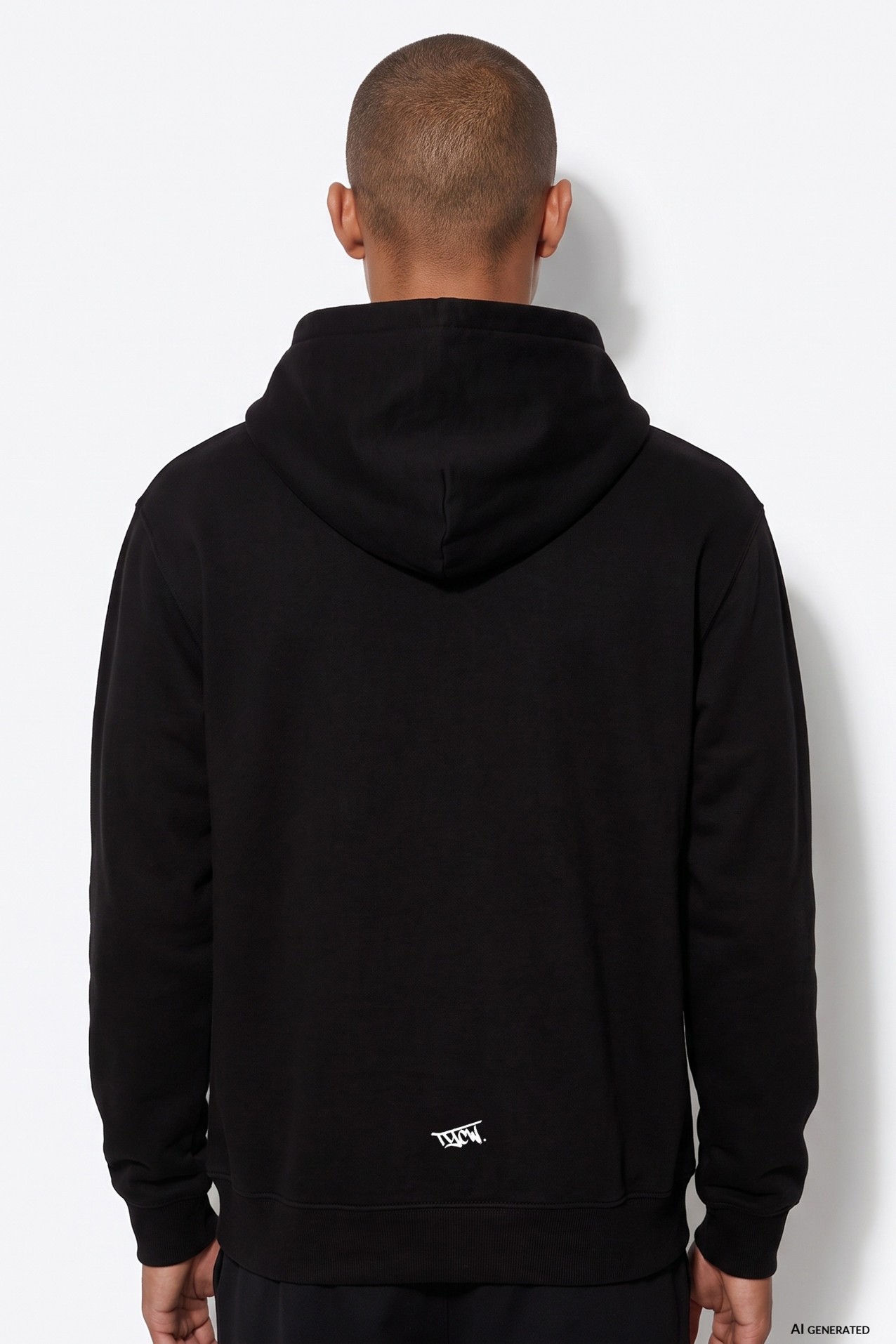 Black Basic Hoodie