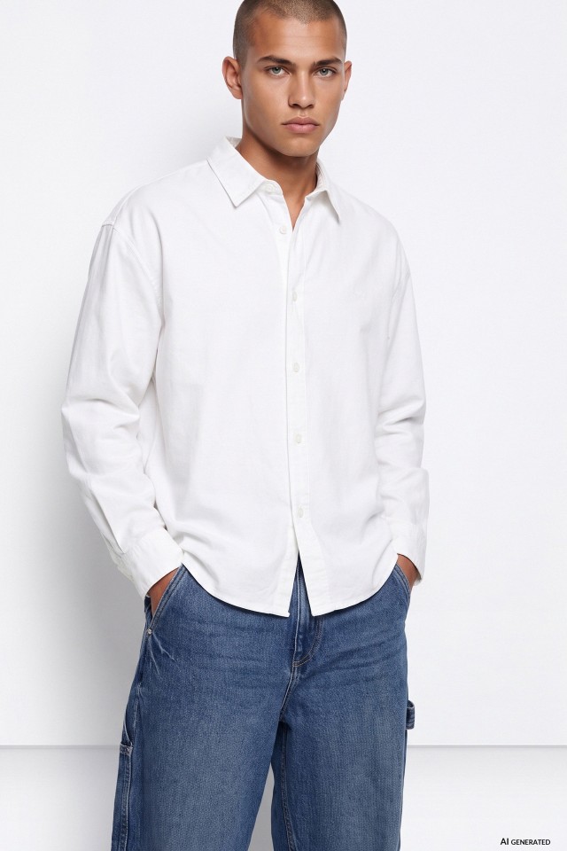 Long Sleeve White Shirt