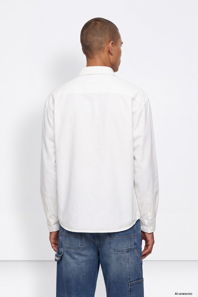 Camisa blanca manga larga Camisa blanca manga larga