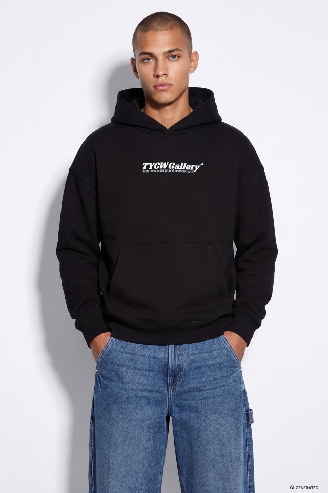 Black Hoodie TYCWGallery Print