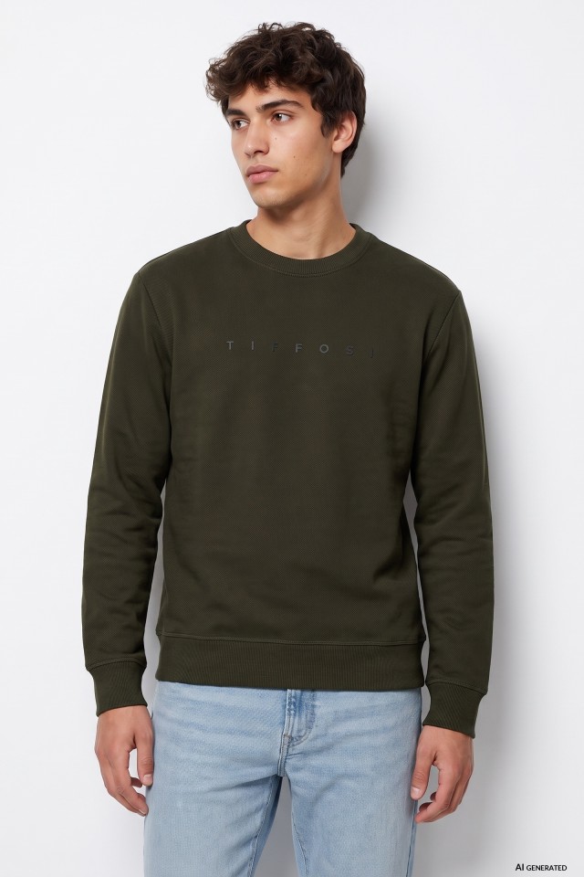 Green Crewneck Sweatshirt
