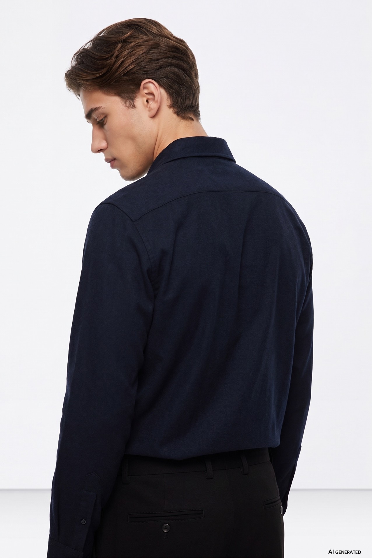 Blue Long Sleeve Shirt