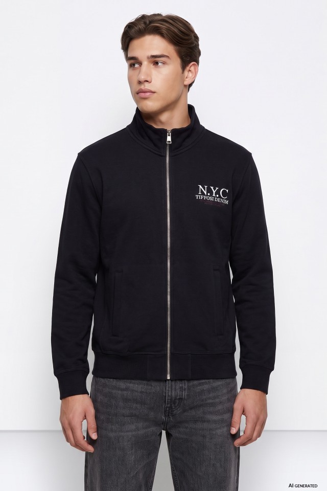 Blue NYC Zip Jacket