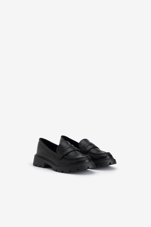 Mocassins Pretos Chunky Mocassins Pretos Chunky