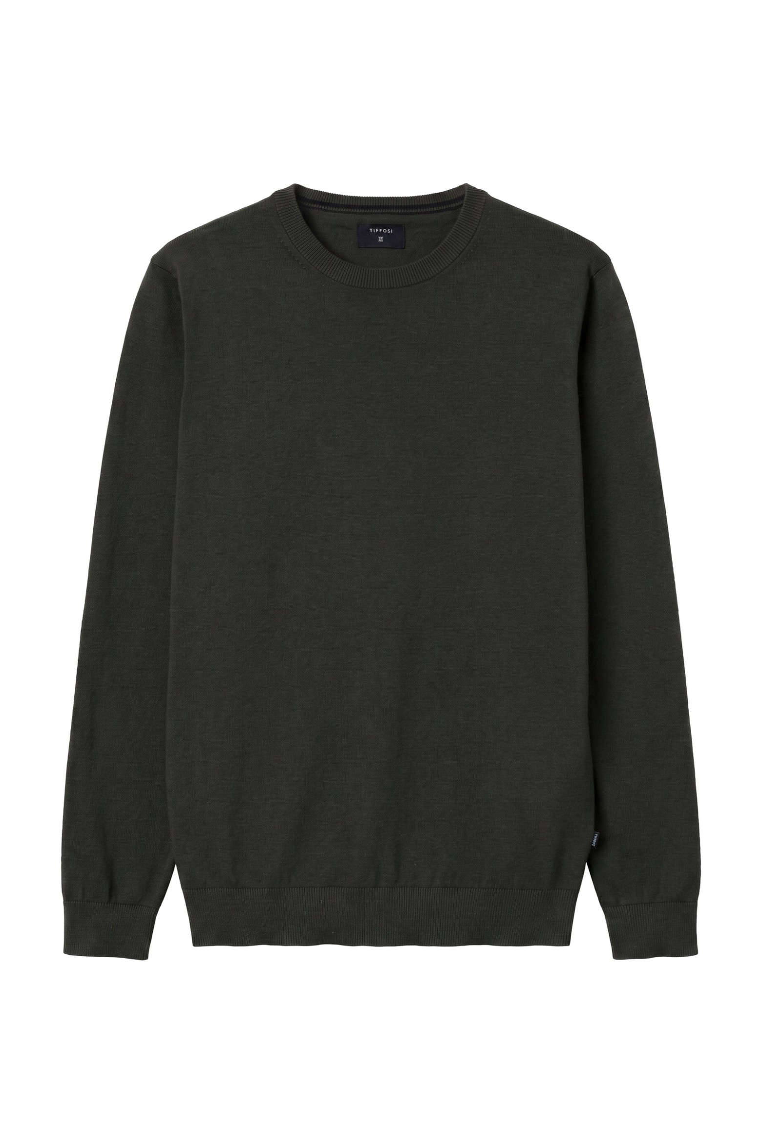 Camiseta verde b�sica hombre