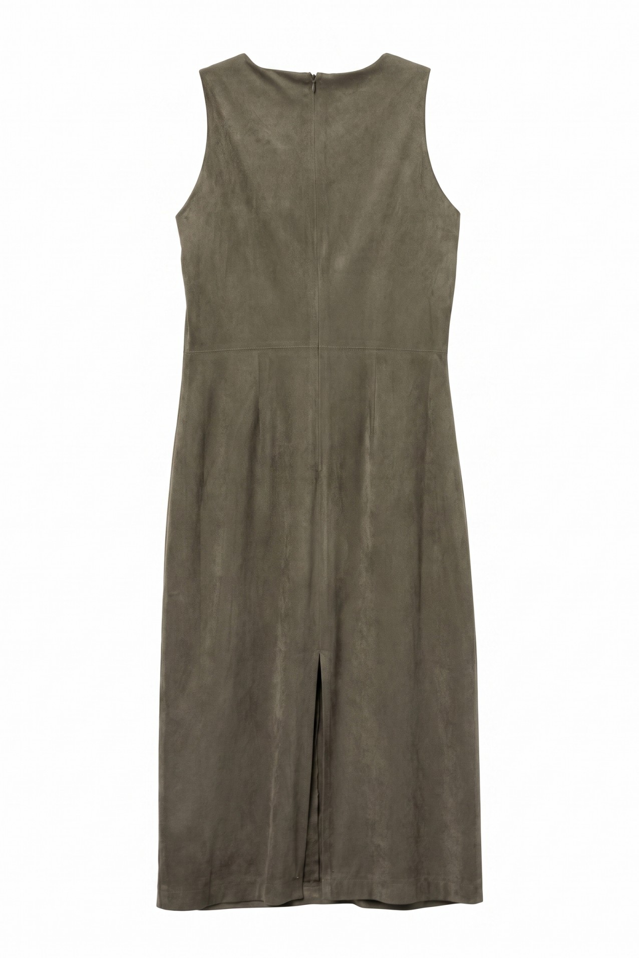 Green Sleeveless Midi Jumpsuit