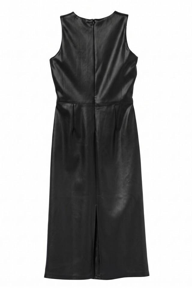 Vestido preto sem mangas Vestido preto sem mangas