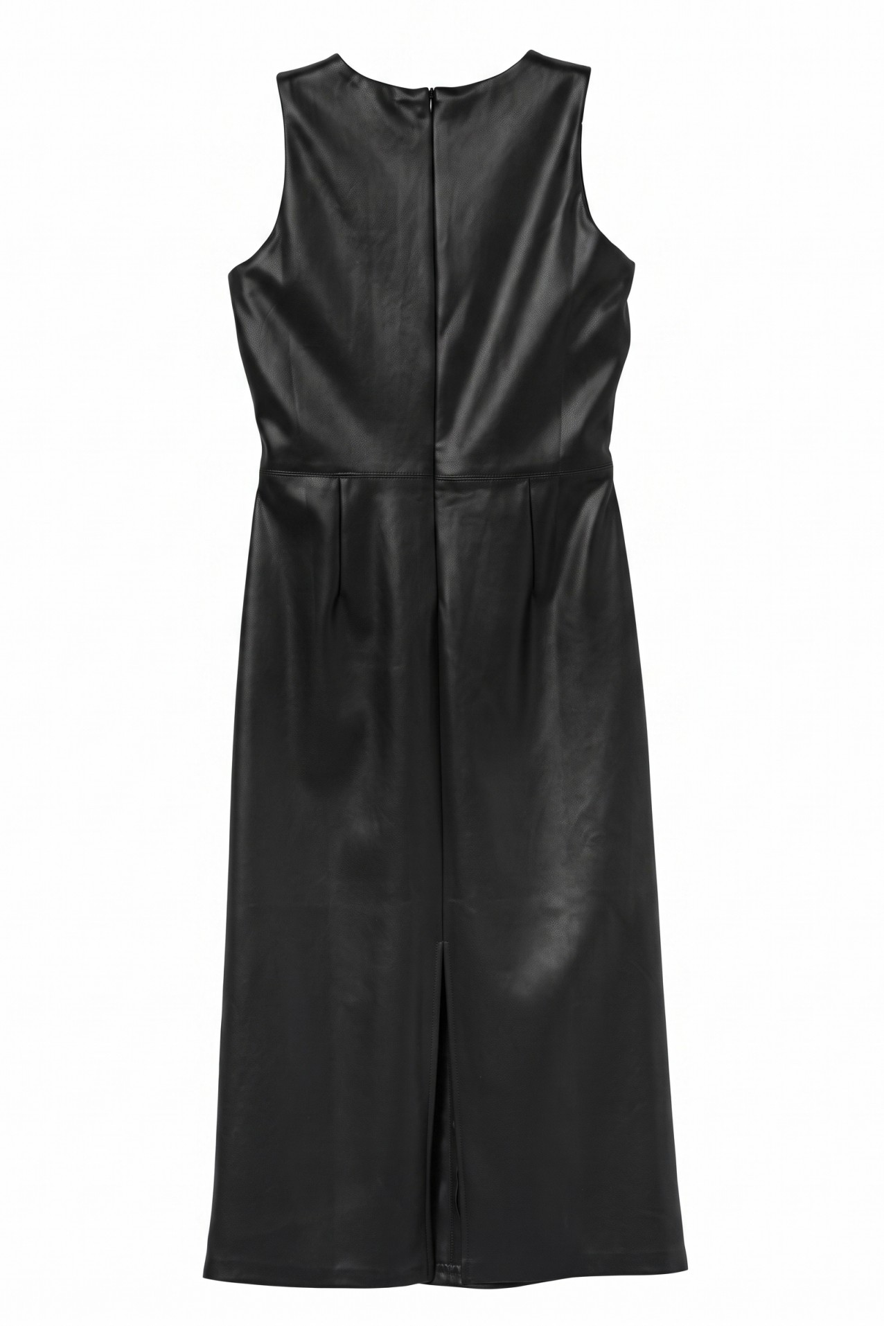 Vestido preto sem mangas