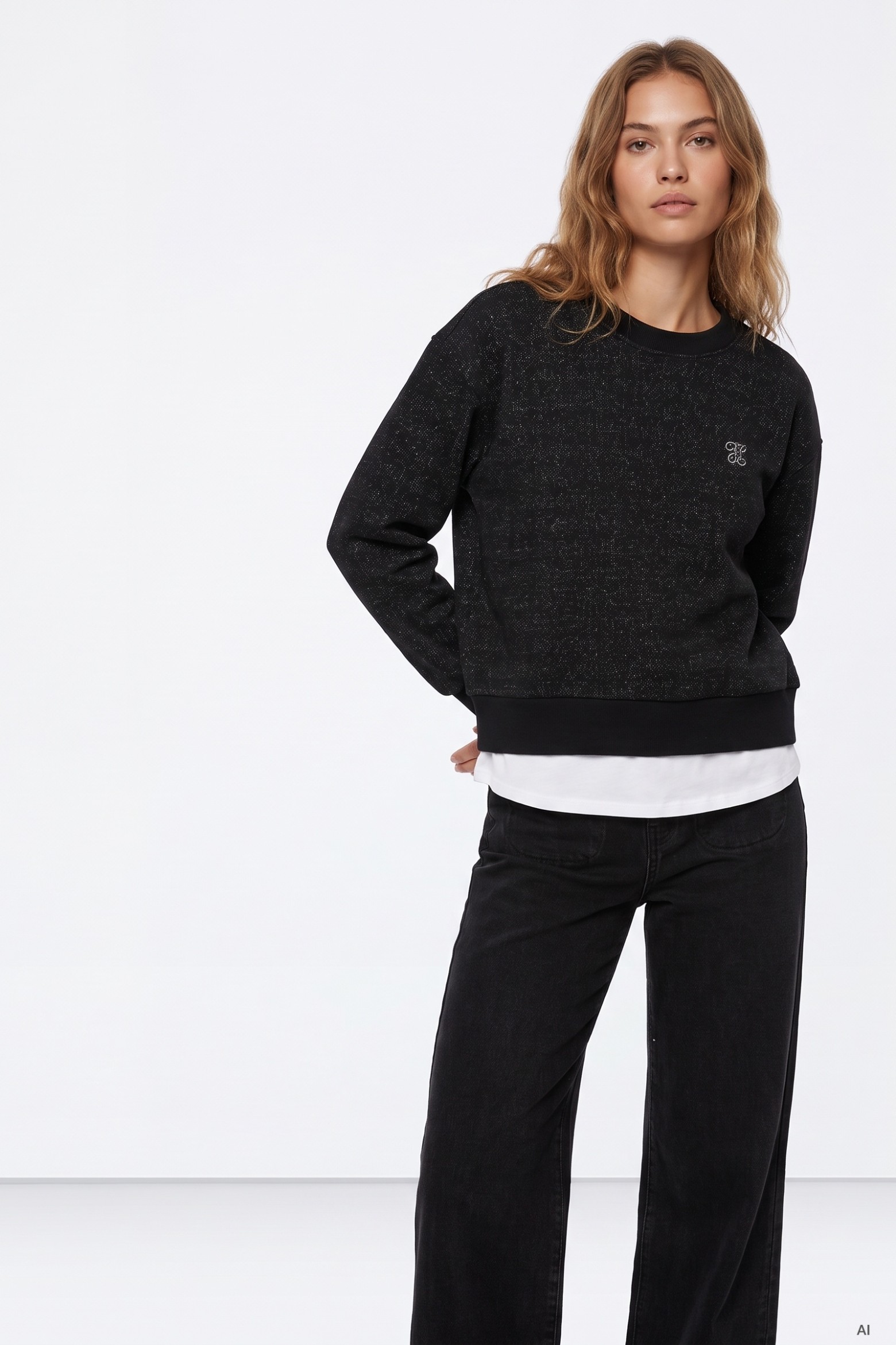 Sweatshirt Preto