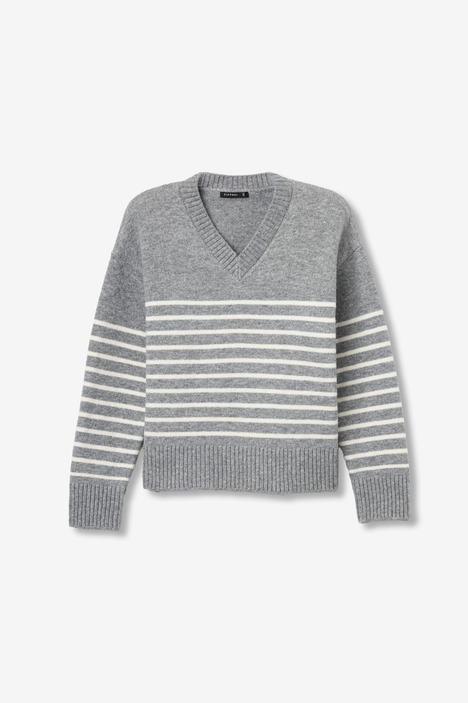 Grey Melange Sweater