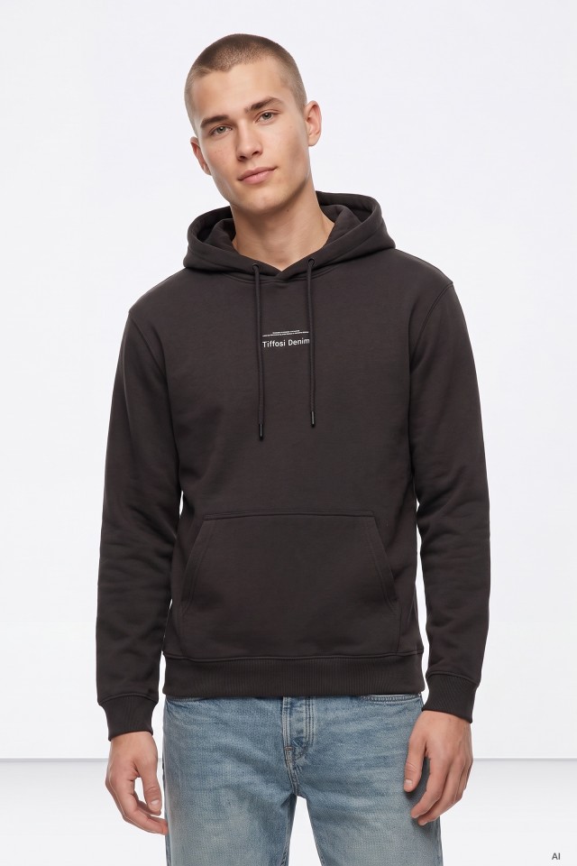 Dark Brown Hoodie