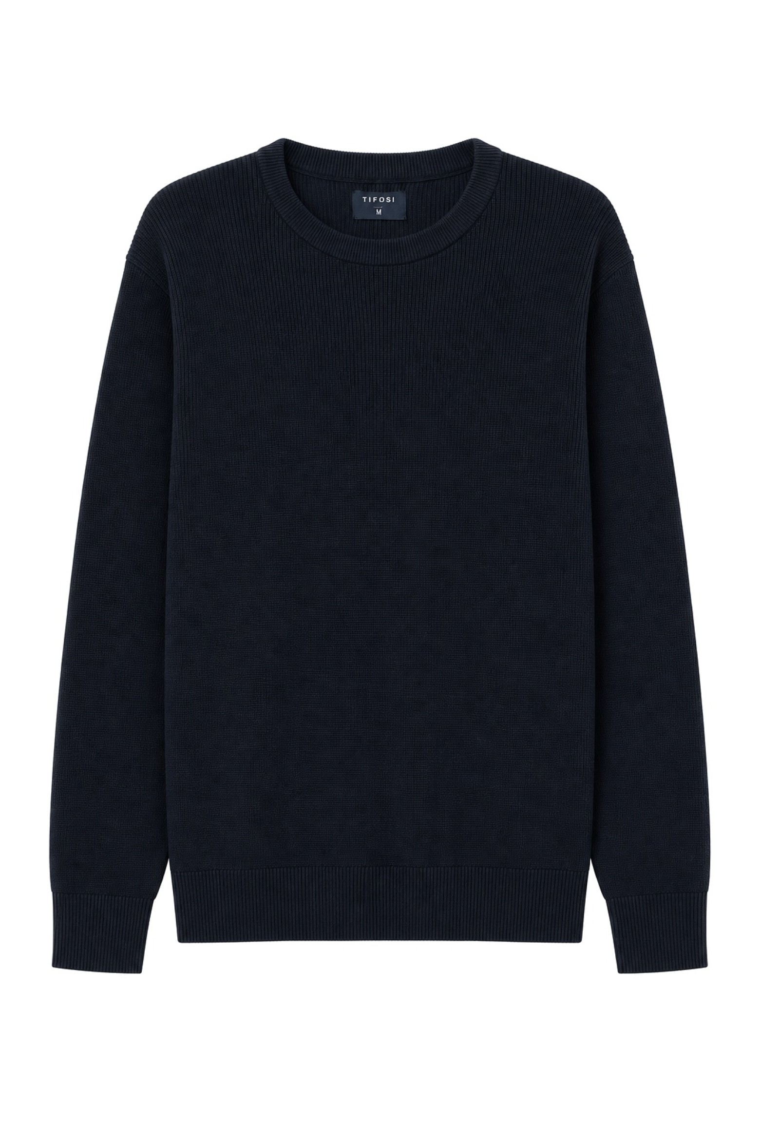 Navy Ribbed Sweater