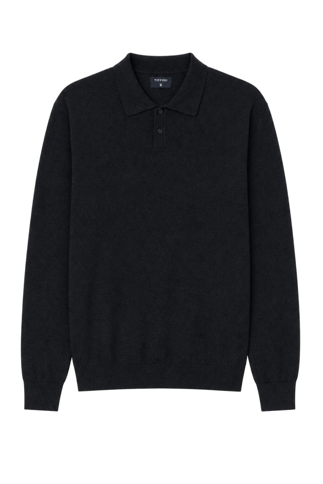 Dark Navy Polo Sweater Dark Navy Polo Sweater