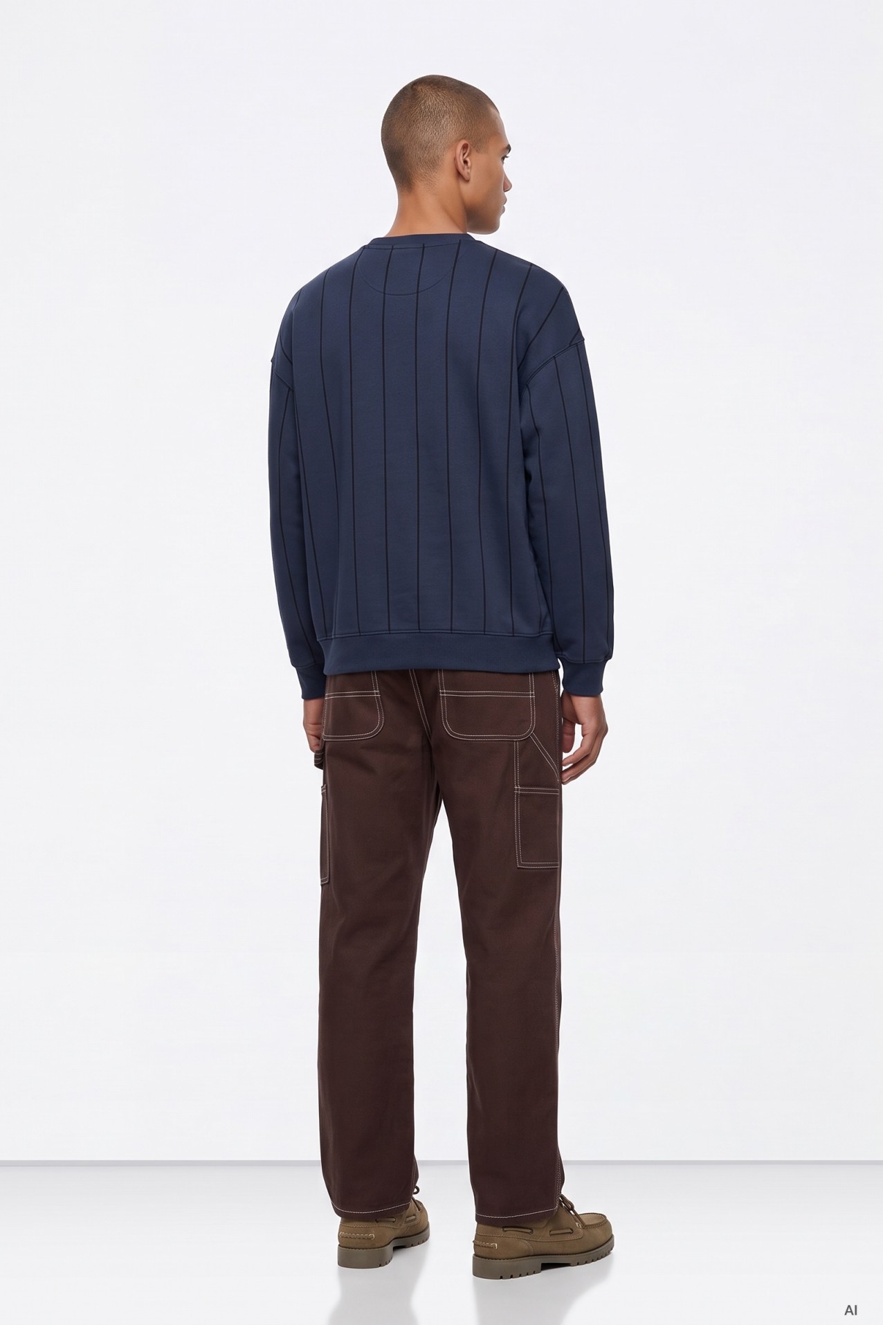 Chocolate Super Baggy Trousers