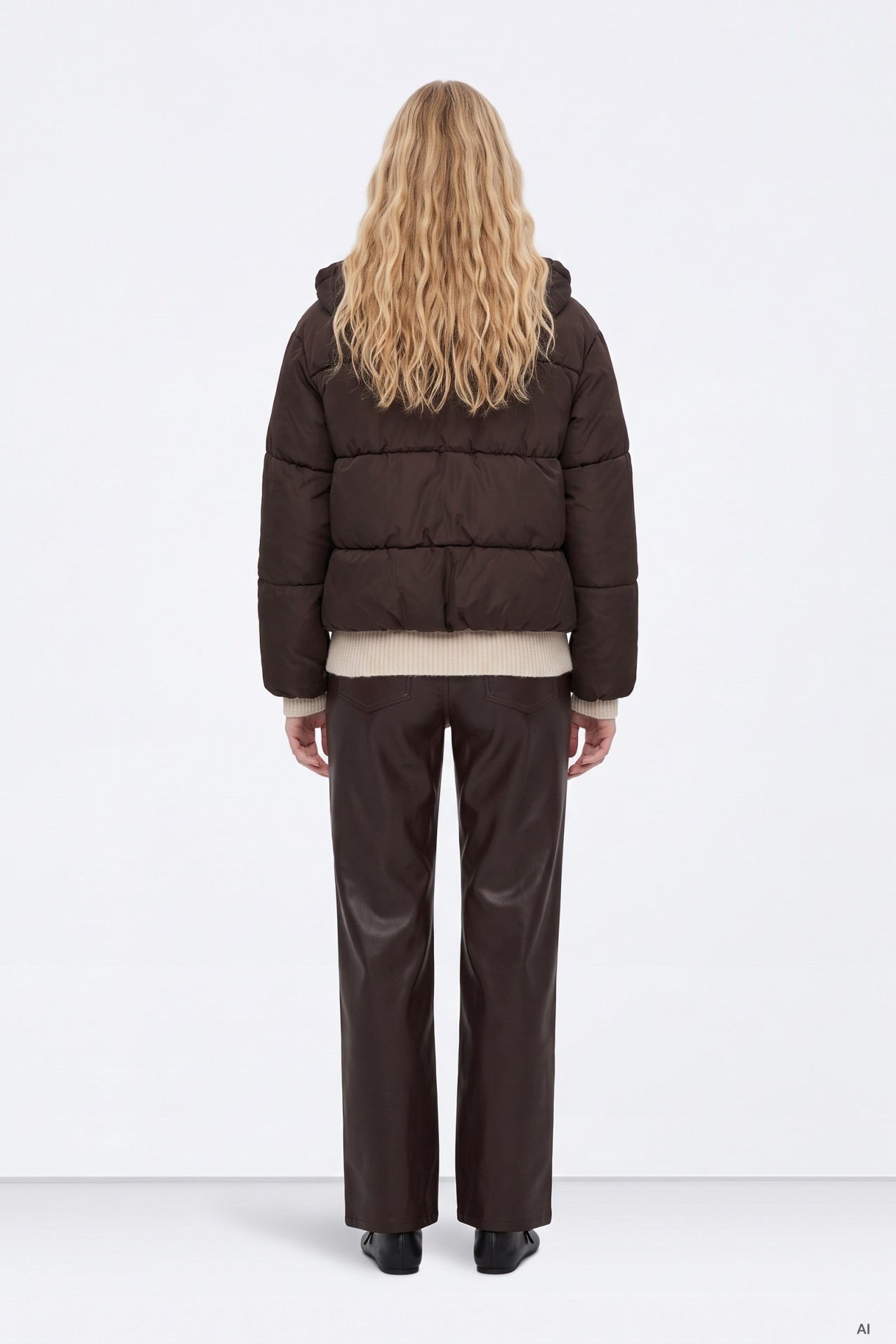 Chocolate Puffer Jacket