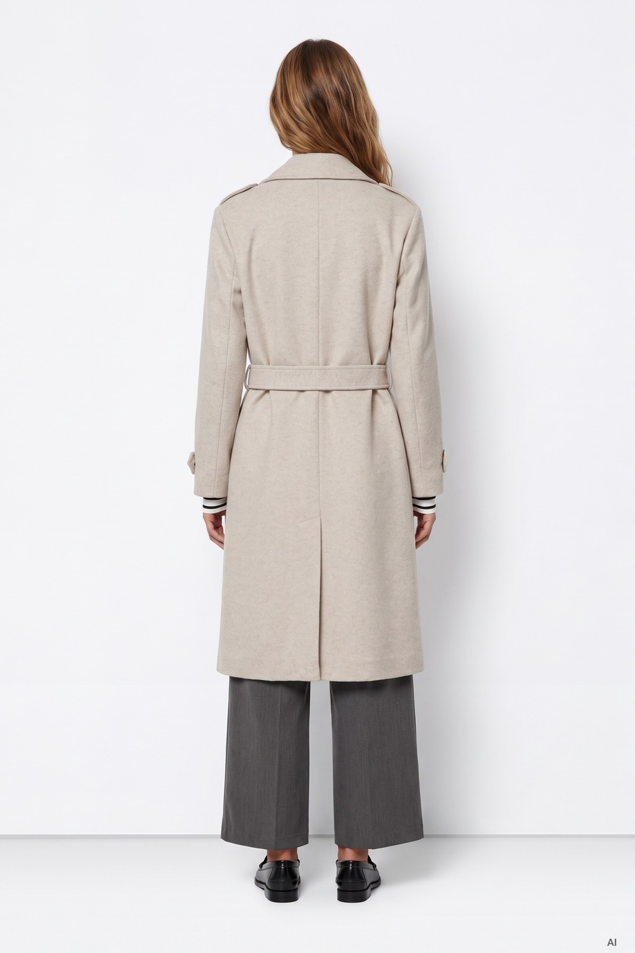 Beige Long Coat