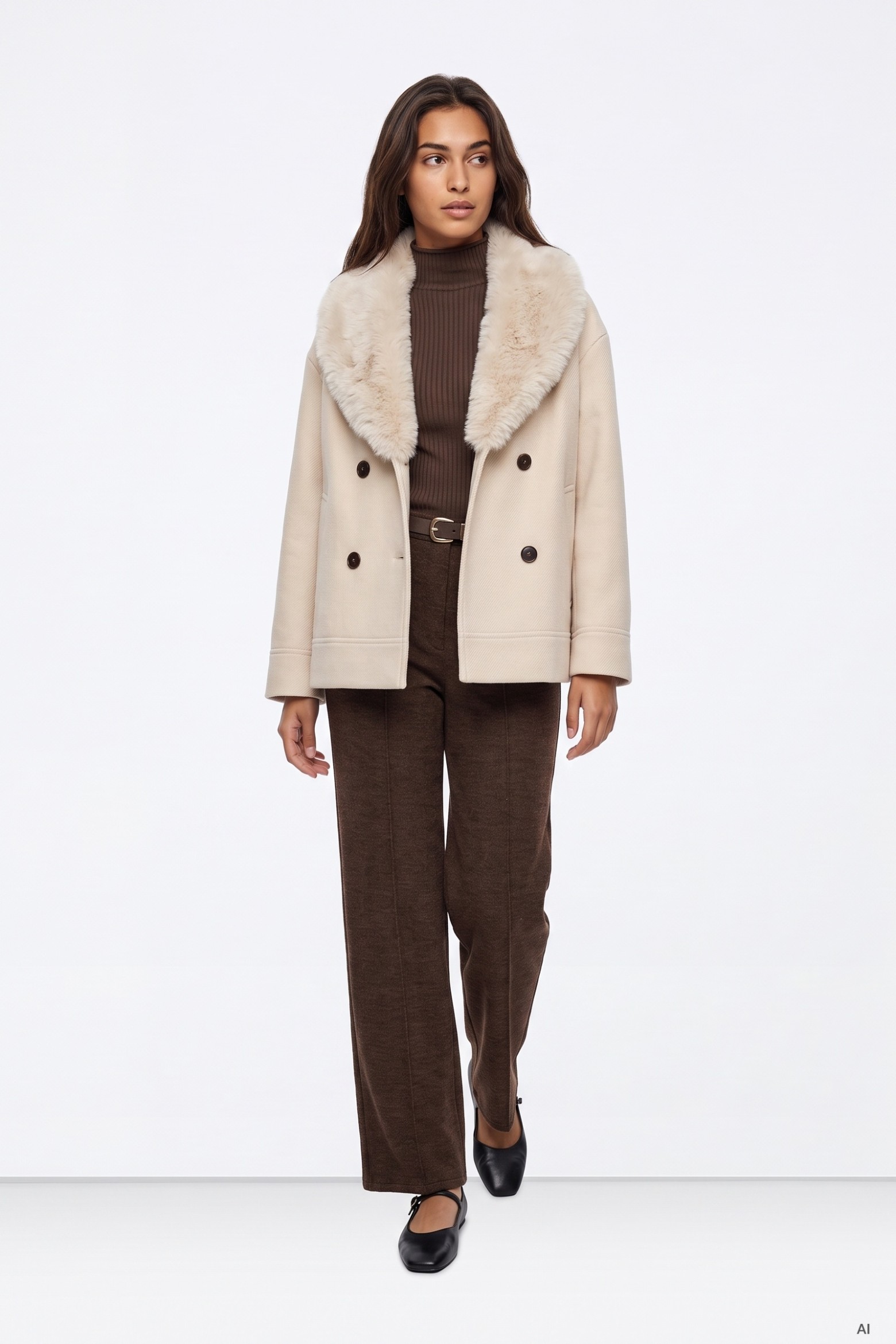 Beige Jacket