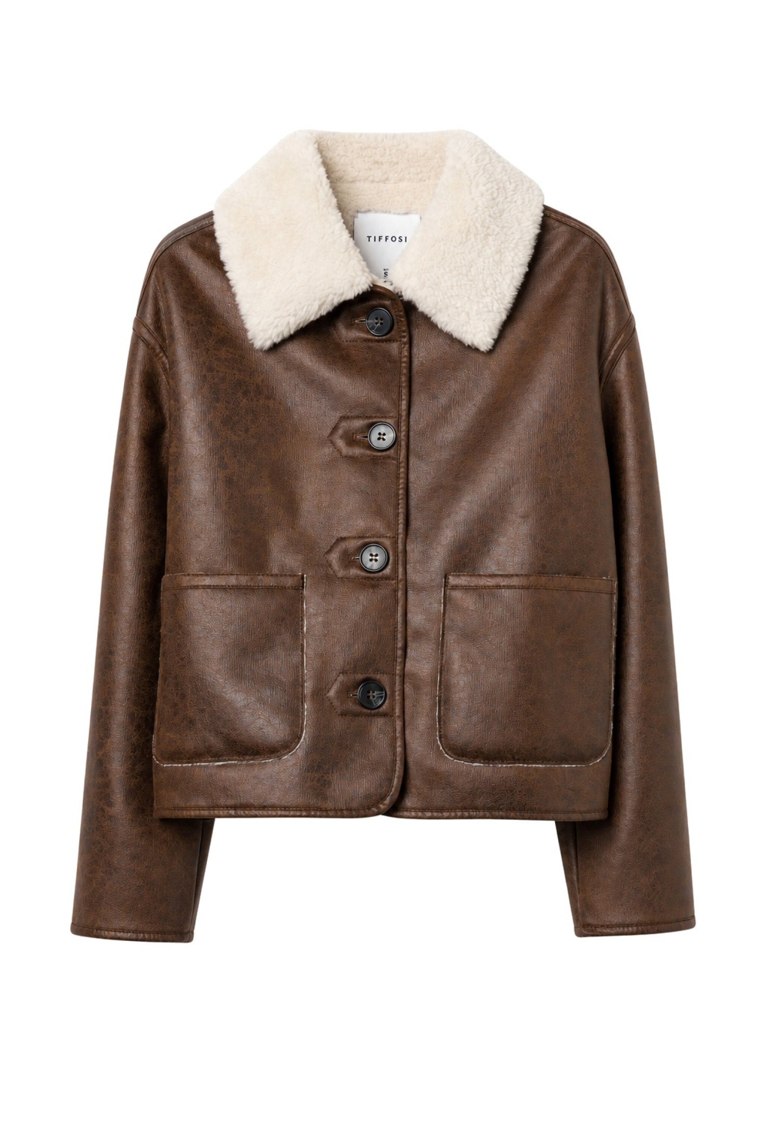 Brown Collar Jacket