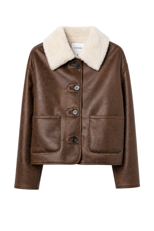 Brown Collar Jacket Brown Collar Jacket