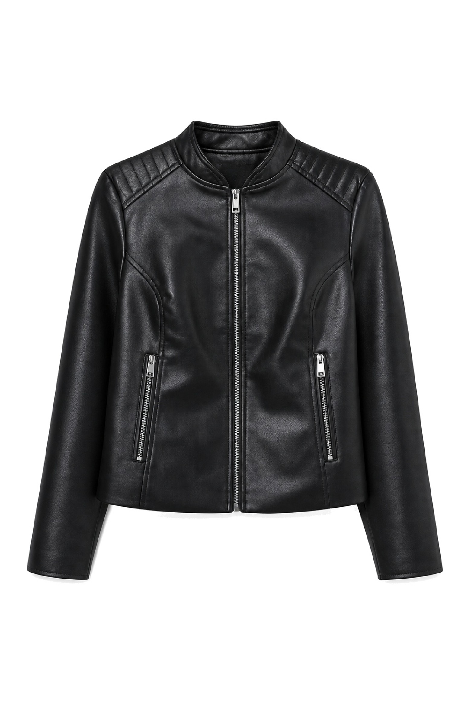 Black biker style jacket