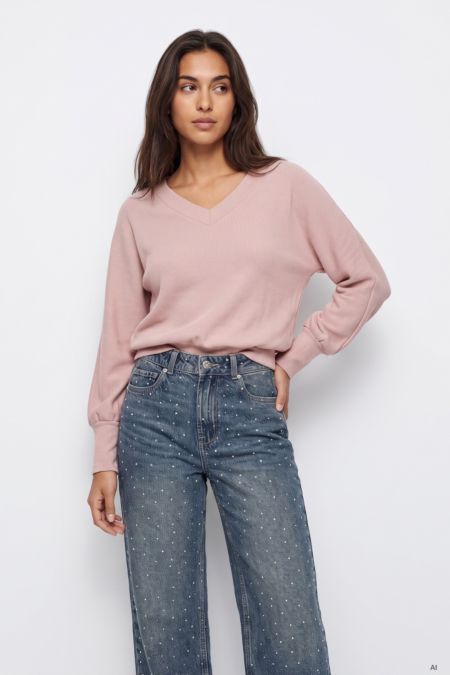 Pink Long Sleeve T-Shirt