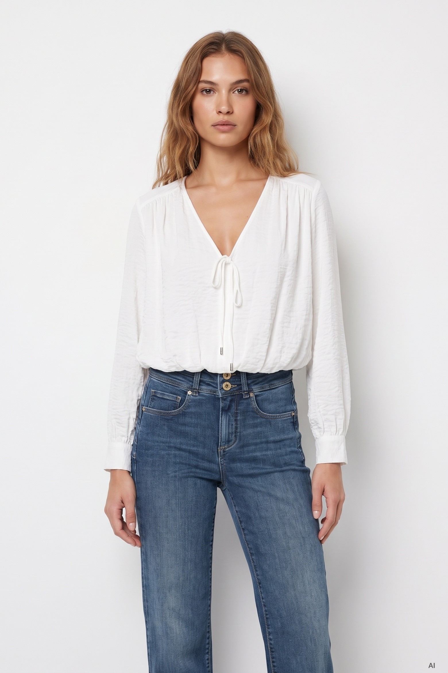 Blusa Cru de Manga Comprida